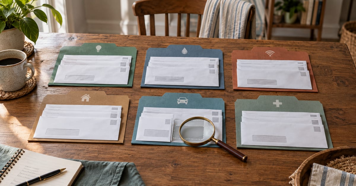 A Provider-by-Provider Household Bill Audit