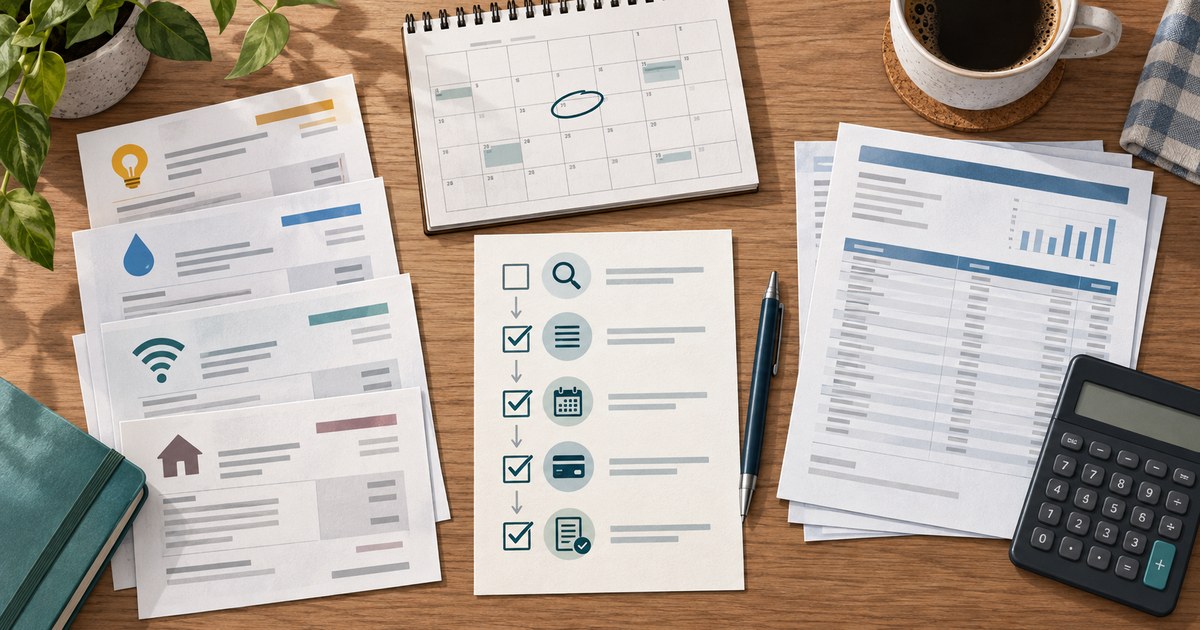 A Five-Step Routine for Managing Monthly Bills