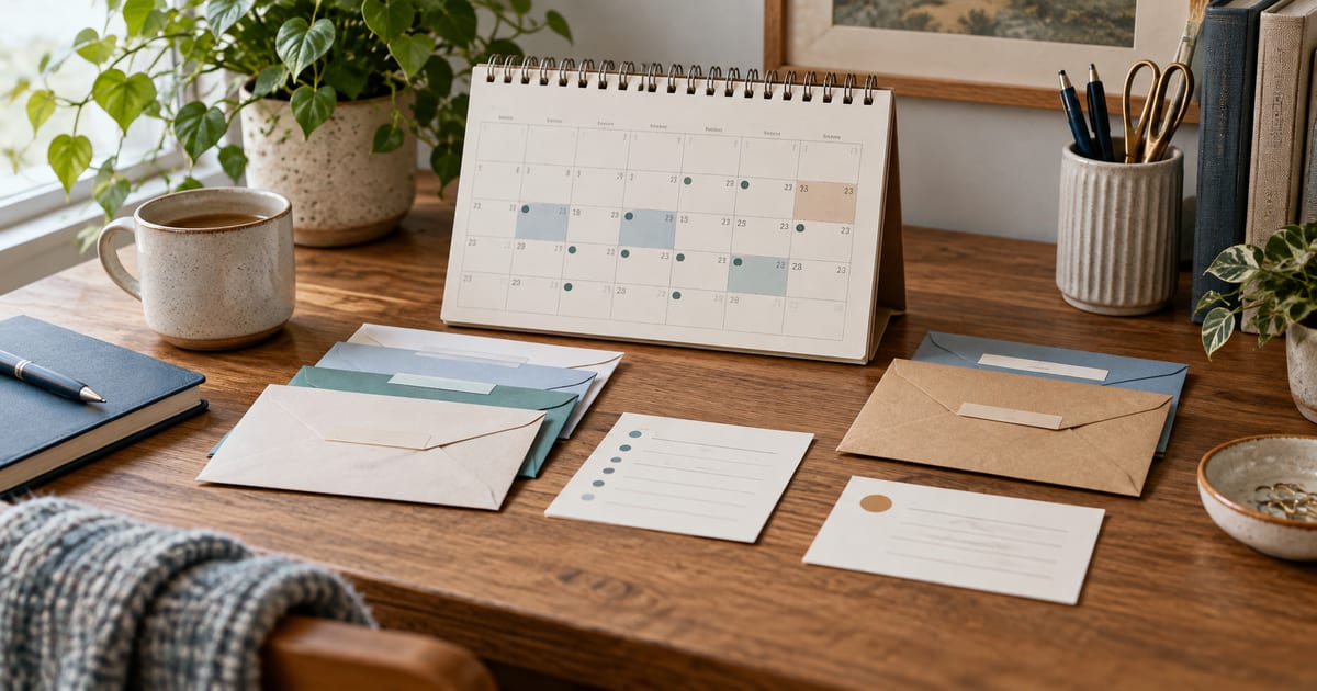 Plan Household Bills One Month at a Time
