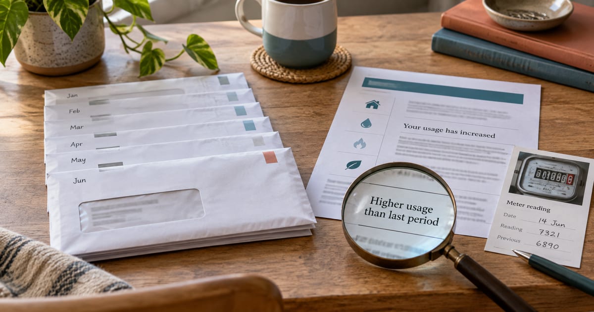 Spotting Household Bill Increases Before They Become Normal