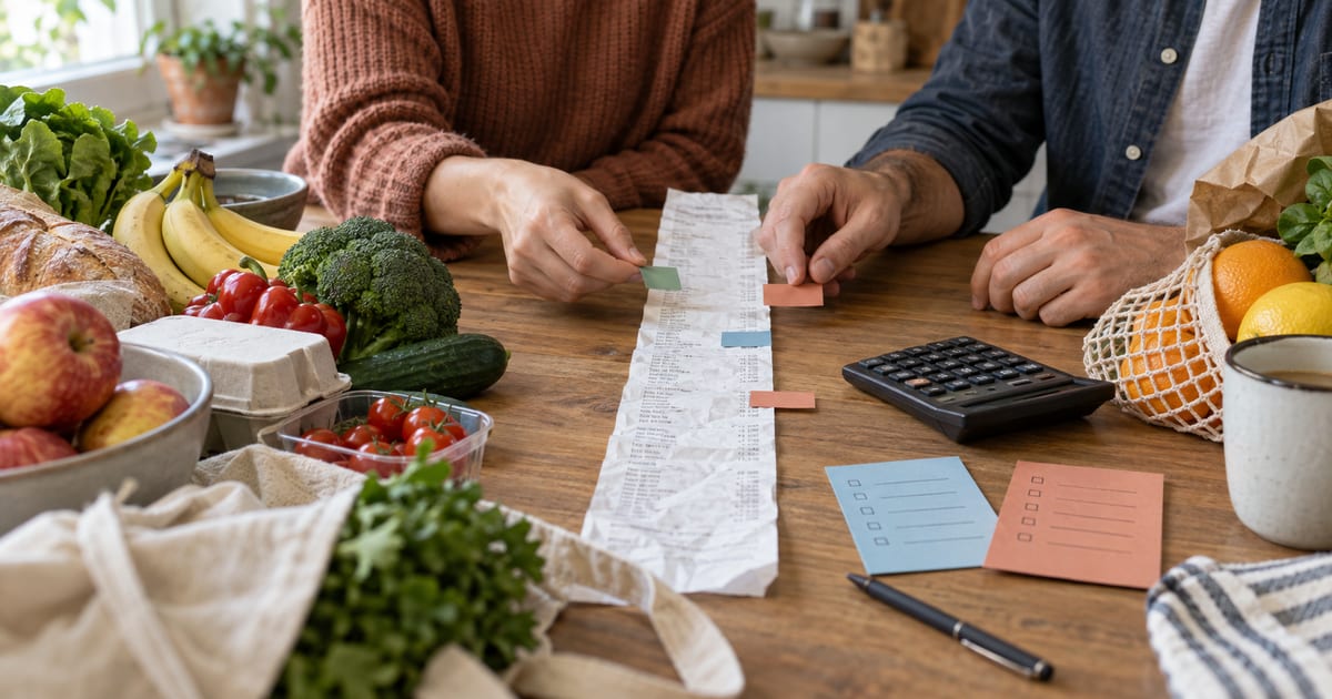 A Fair Split for a Shared Shopping Receipt